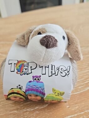 Top This Dog Knitted Beanie Kit NWT